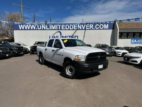 2012 RAM 1500 for sale at Unlimited Auto Sales in Denver CO