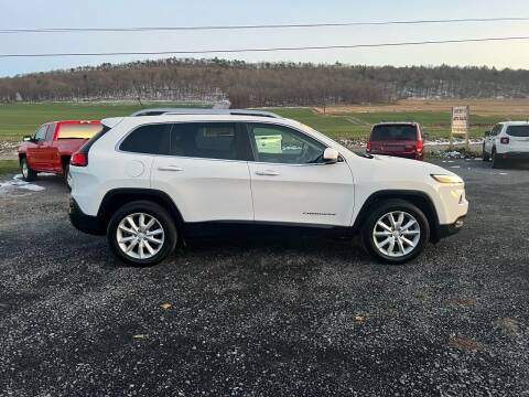 2015 Jeep Cherokee for sale at Yoderway Auto Sales in Mcveytown PA