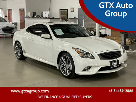 2011 Infiniti G37 Coupe for sale at GTX Auto Group in West Chester OH