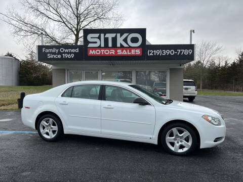 2009 Chevrolet Malibu for sale at SITKO MOTOR SALES INC in Cedar Lake IN