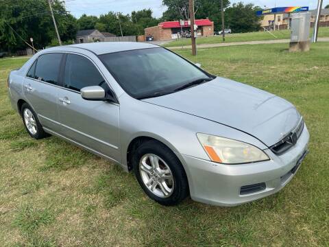 2006 Honda Accord for sale at Texas Select Autos LLC in Mckinney TX