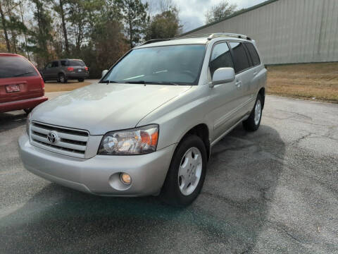 2007 Toyota Highlander for sale at J. MARTIN AUTO in Richmond Hill GA