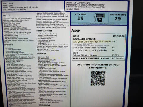 2014 Jeep Grand Cherokee Laredo