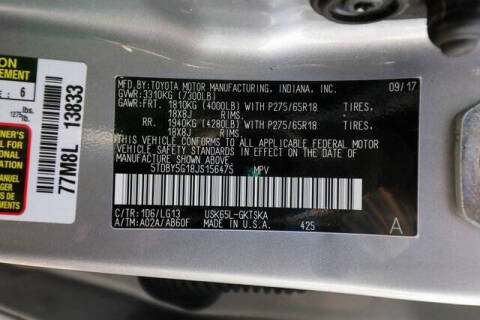 2018 Toyota Sequoia SR5