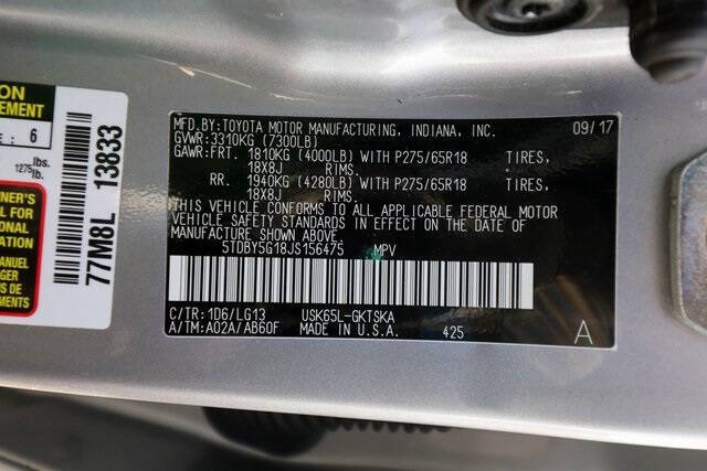 2018 Toyota Sequoia SR5