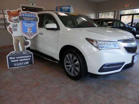 2015 Acura MDX for sale at ABSOLUTE AUTO CENTER in Berlin CT