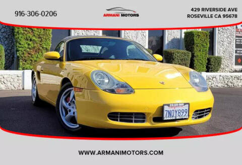 2001 Porsche Boxster for sale at Armani Motors in Roseville CA