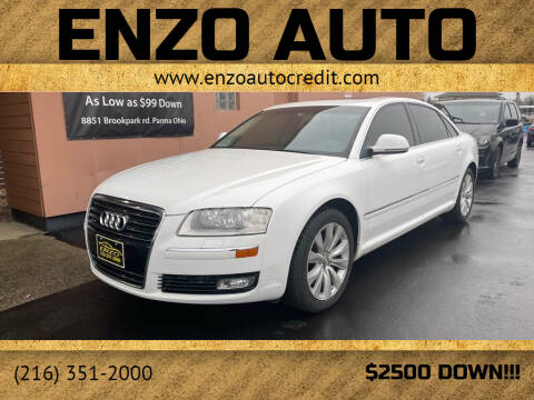 2009 Audi A8 L for sale at ENZO AUTO in Parma OH