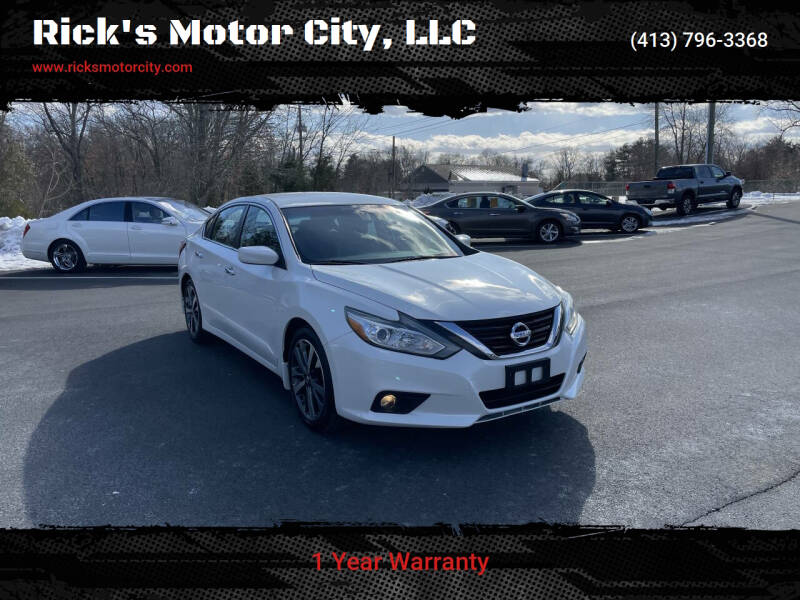 2017 Nissan Altima for sale at Rick's Motor City, LLC in Springfield MA
