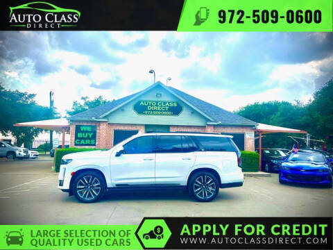 2023 Cadillac Escalade for sale at Auto Class Direct in Plano TX