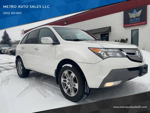 2007 Acura MDX for sale at METRO AUTO SALES LLC in Blaine MN