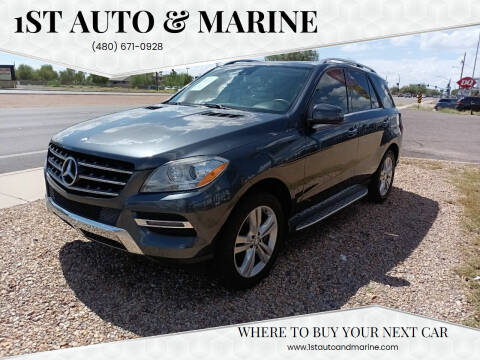 2015 Mercedes-Benz M-Class for sale at 1ST AUTO & MARINE in Apache Junction AZ