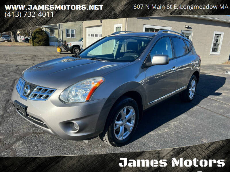 2011 Nissan Rogue for sale at James Motors Inc. in East Longmeadow MA