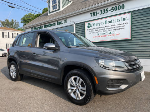 2012 Volkswagen Tiguan for sale at MURPHY BROTHERS INC in North Weymouth MA