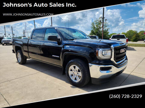 2018 GMC Sierra 1500 for sale at Johnson's Auto Sales Inc. in Decatur IN