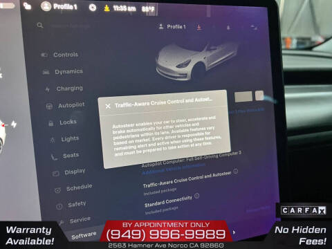2021 Tesla Model 3 Standard Range Plus