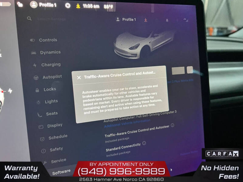 2021 Tesla Model 3 Standard Range Plus