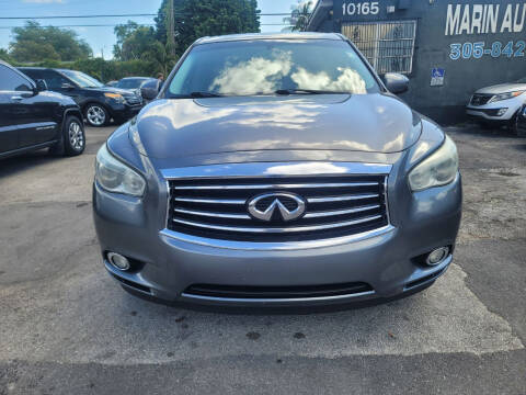 2015 Infiniti QX60 for sale at Marin Auto Club Inc in Miami FL
