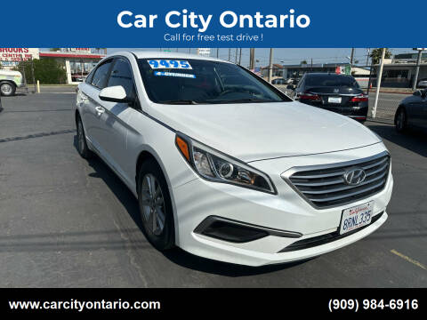 2016 Hyundai Sonata for sale at Car City Ontario in Ontario CA