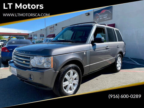 2006 Land Rover Range Rover for sale at LT Motors in Rancho Cordova CA