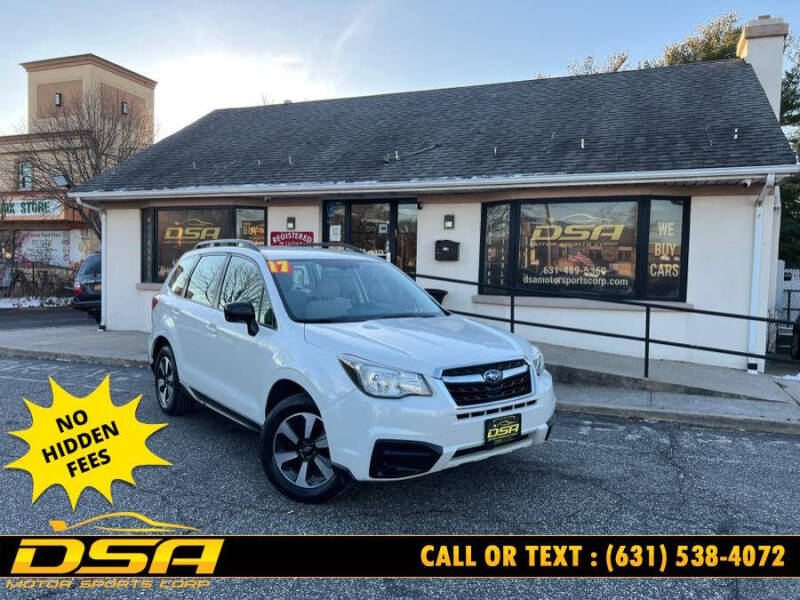 2017 Subaru Forester for sale at DSA Motor Sports Corp in Commack NY