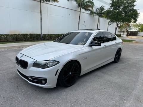 2015 BMW 5 Series for sale at Goval Auto Sales in Pompano Beach FL
