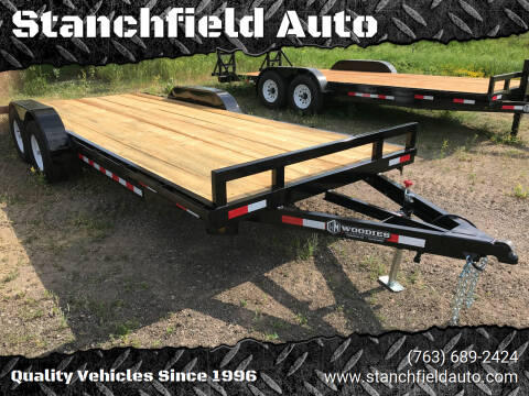 2021 Woodies MFG 20' Car Hauler 7000 Lbs GVW for sale at Stanchfield Auto in Stanchfield MN