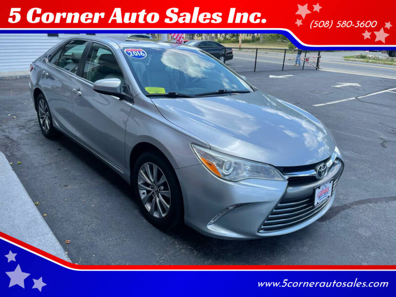 2016 Toyota Camry for sale at 5 Corner Auto Sales Inc. in Brockton MA