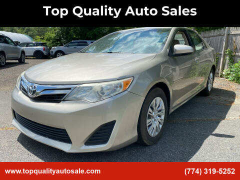 2014 Toyota Camry for sale at Top Quality Auto Sales in Westport MA