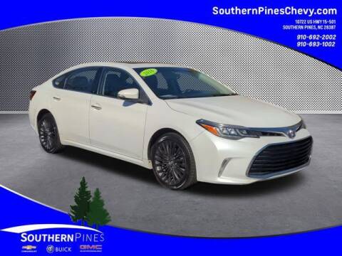 2016 Toyota Avalon for sale at PHIL SMITH AUTOMOTIVE GROUP - SOUTHERN PINES GM in Southern Pines NC