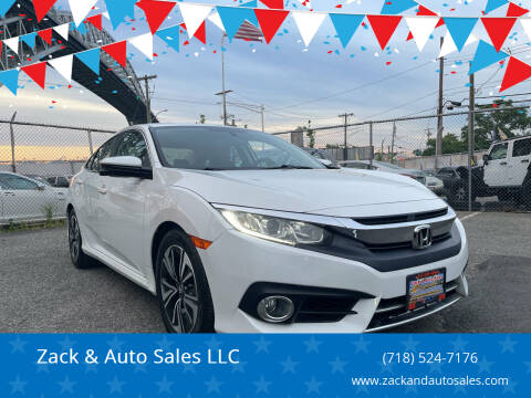 2016 Honda Civic for sale at Zack & Auto Sales LLC in Staten Island NY