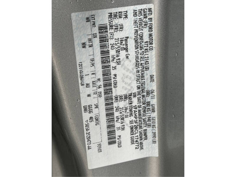 2012 Ford Focus SE