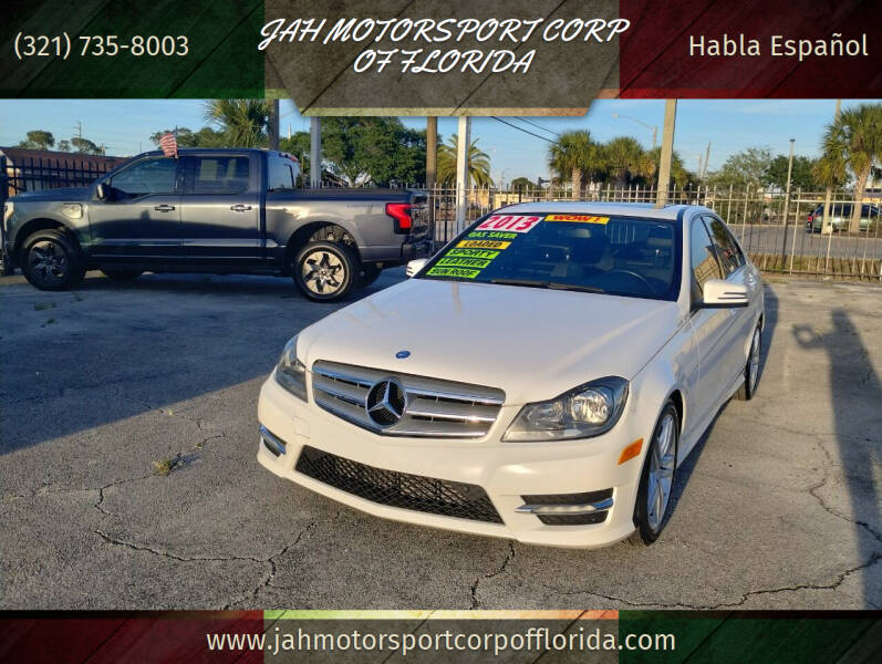 2013 Mercedes-Benz C-Class for sale at JAH MOTORSPORT CORP OF FLORIDA in Cocoa FL