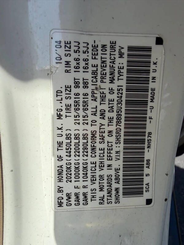 2005 Honda CR-V EX