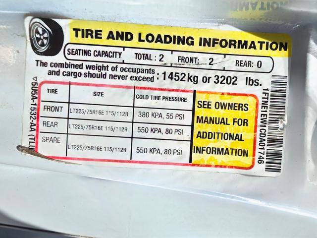 2012 Ford E-Series E-150