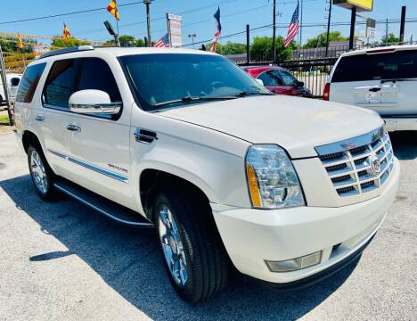 2012 Cadillac Escalade for sale at Lion Auto Finance in Houston TX