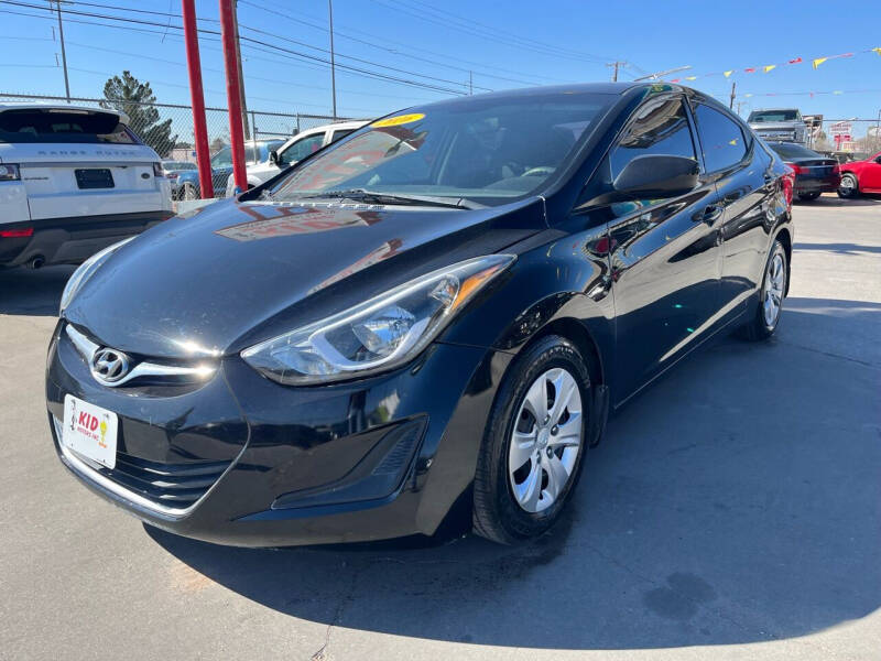 2016 Hyundai Elantra for sale at Kid Motors Inc in El Paso TX