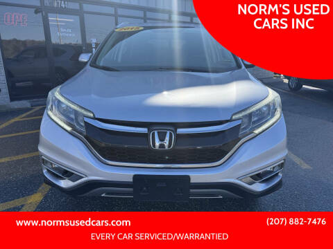 2015 Honda CR-V for sale at NORM'S USED CARS INC in Wiscasset ME