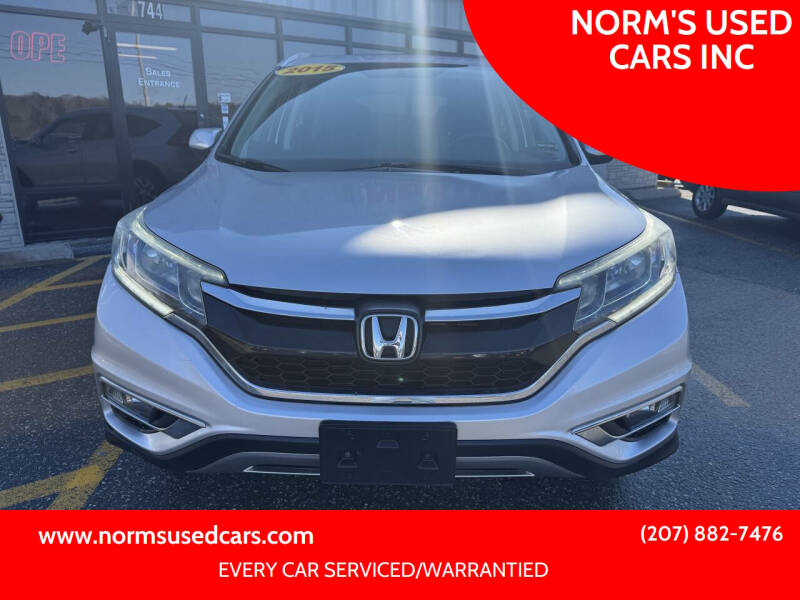 2015 Honda CR-V for sale at NORM'S USED CARS INC in Wiscasset ME