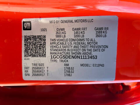 2022 Chevrolet Colorado Z71