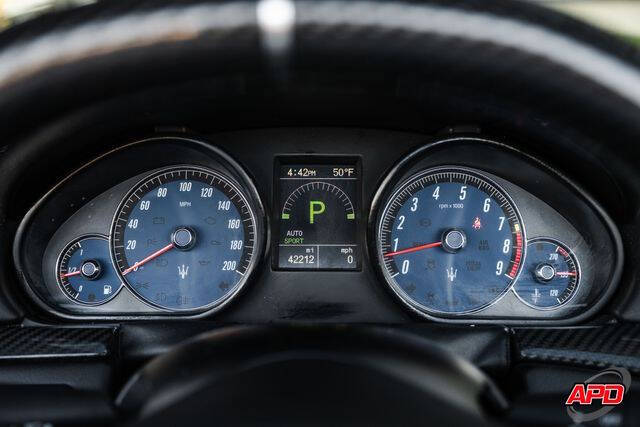 2013 Maserati GranTurismo Sport