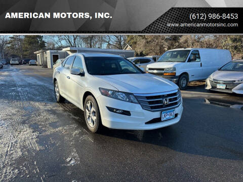 2012 Honda Crosstour for sale at AMERICAN MOTORS, INC. in Farmington MN