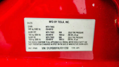 2020 Tesla Model Y Performance