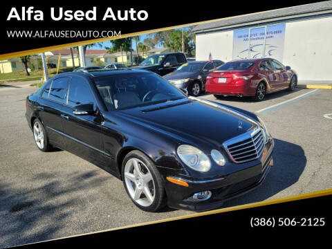 2007 Mercedes-Benz E-Class for sale at Alfa Used Auto in Holly Hill FL