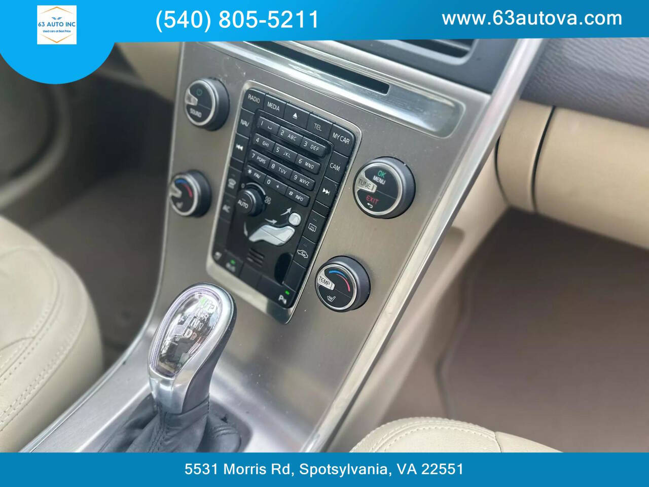 2013 Volvo XC60 for sale at 63 Auto Inc in Spotsylvania, VA