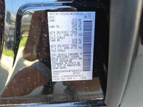 2025 Nissan Frontier SV