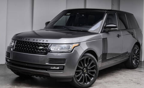 2016 Land Rover Range Rover for sale at Quality Automotive Group Inc in Billings MT