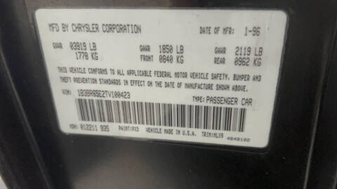 1996 Dodge Viper RT/10