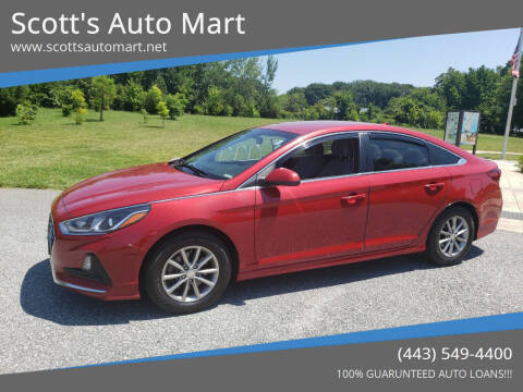 2018 Hyundai Sonata for sale at Scott's Auto Mart in Dundalk MD
