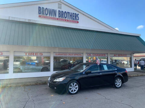 2009 Lexus ES 350 for sale at Brown Brothers Automotive Sales And Service LLC in Hudson Falls NY